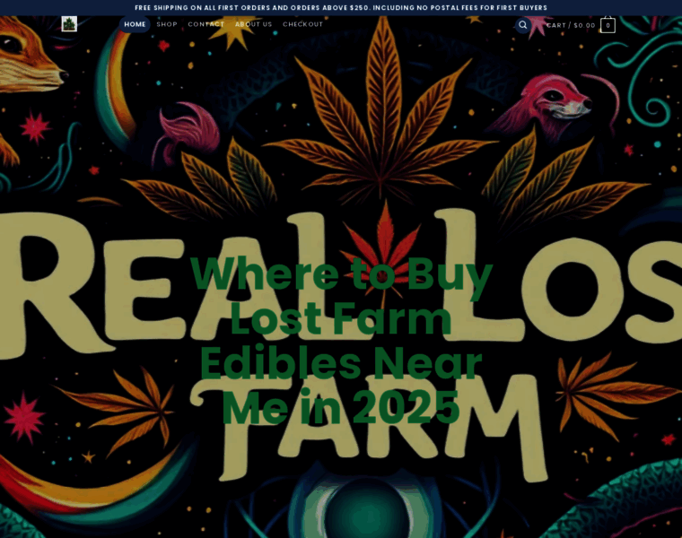 Reallostfarmedibles.shop thumbnail