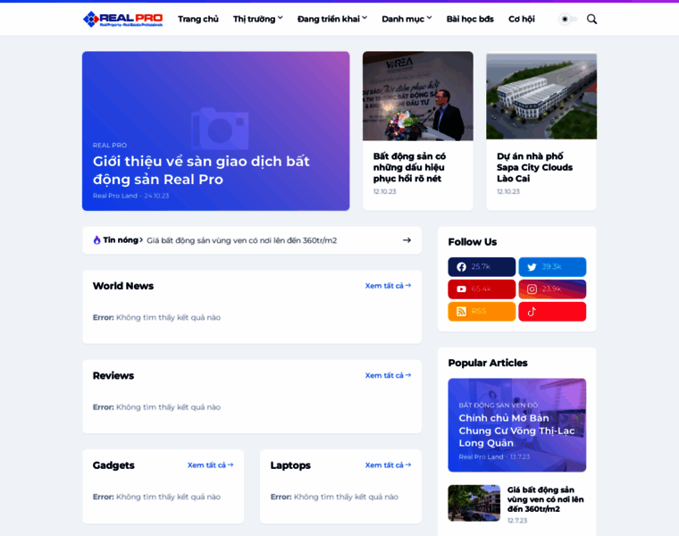 Realpro.com.vn thumbnail