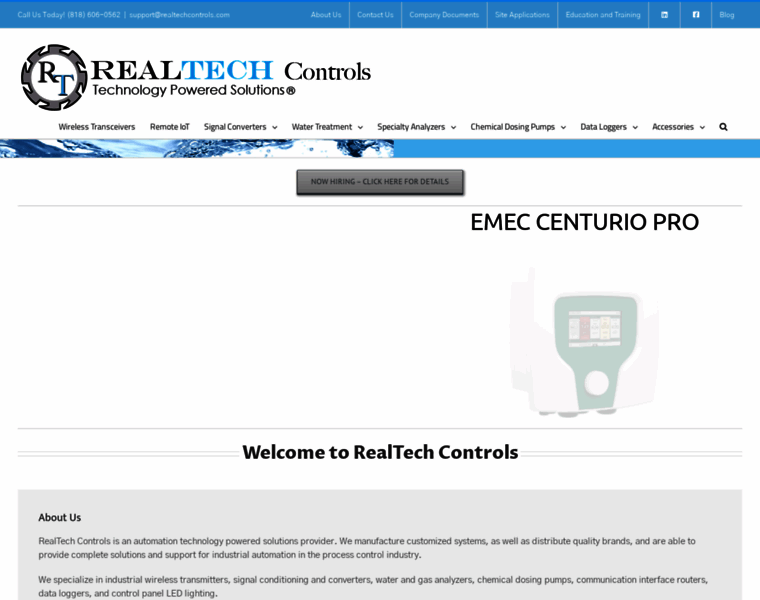 Realtechcontrols.com thumbnail