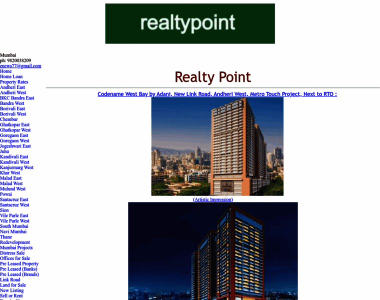 Realtypoint.in thumbnail