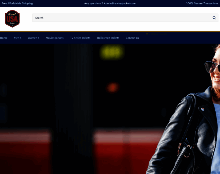 Realusajacket.com thumbnail