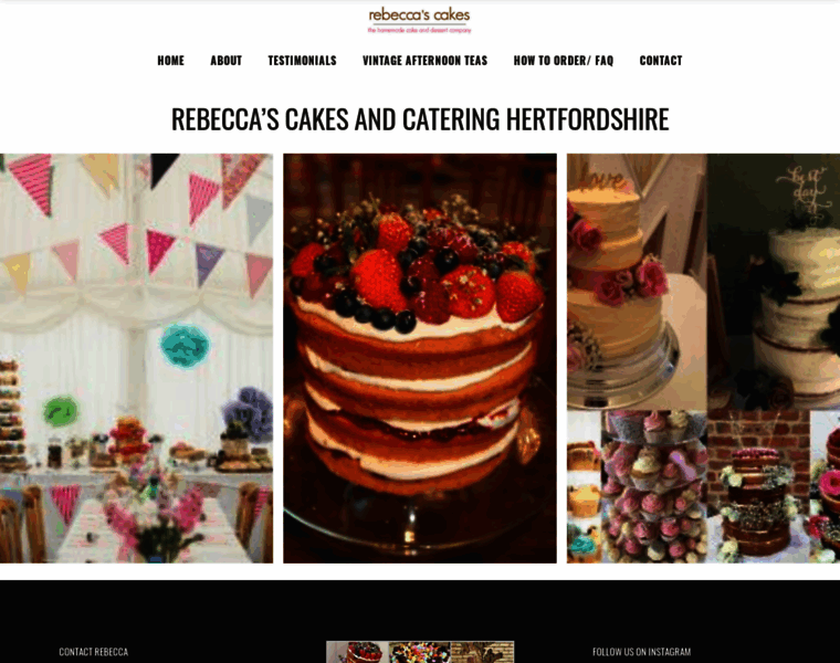 Rebeccas-cakes.co.uk thumbnail