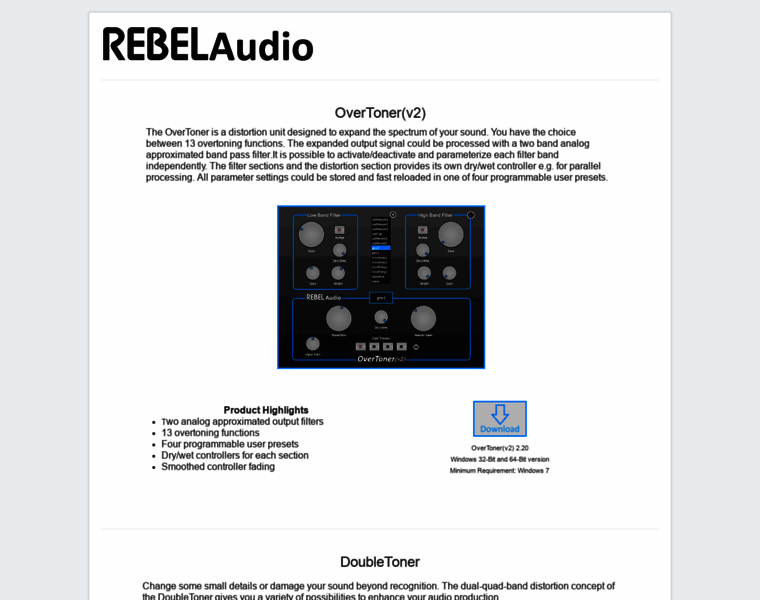 Rebel-audio.com thumbnail