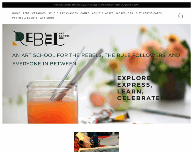 Rebelartschool.com thumbnail