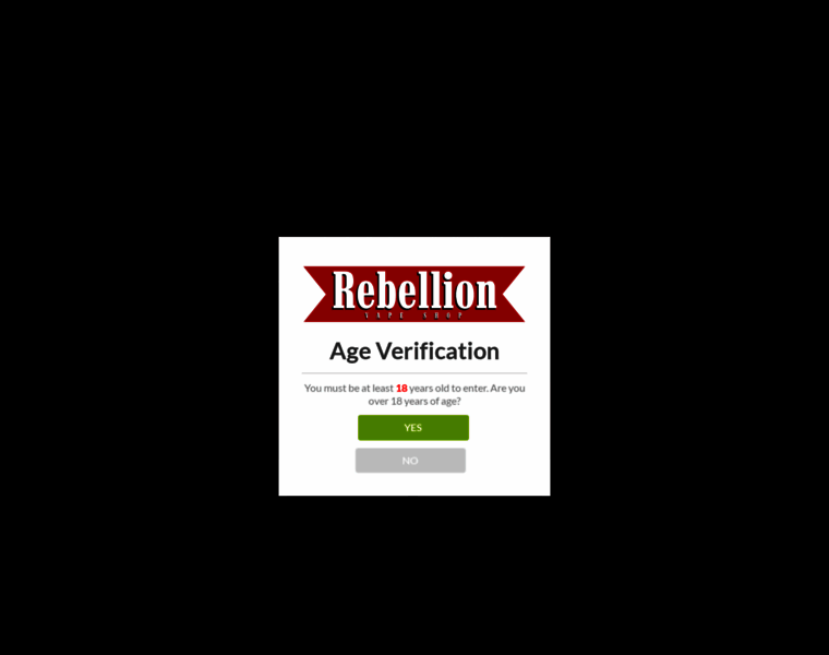 Rebellionvape.com thumbnail