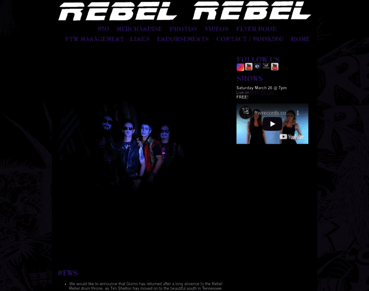 Rebelrebel.org thumbnail
