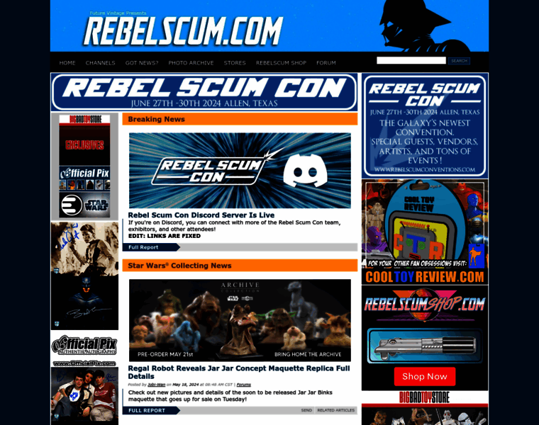 Rebelscum.com thumbnail
