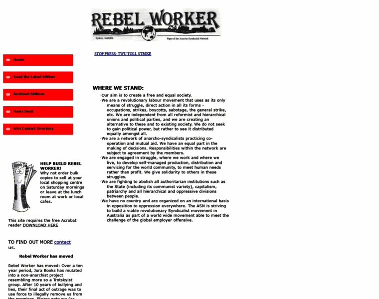 Rebelworker.org thumbnail
