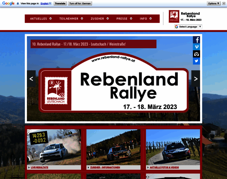 Rebenland-rallye.at thumbnail