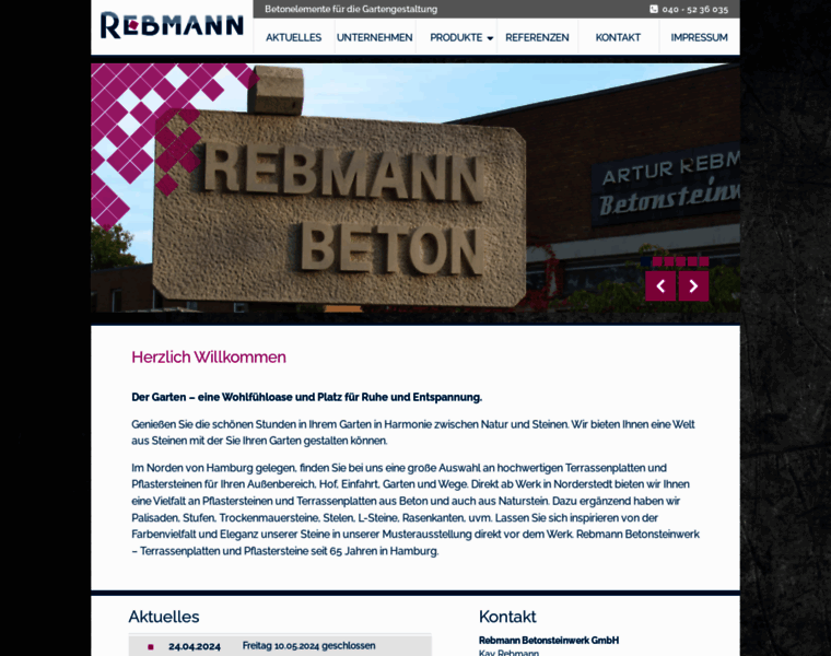 Rebmann-beton.de thumbnail