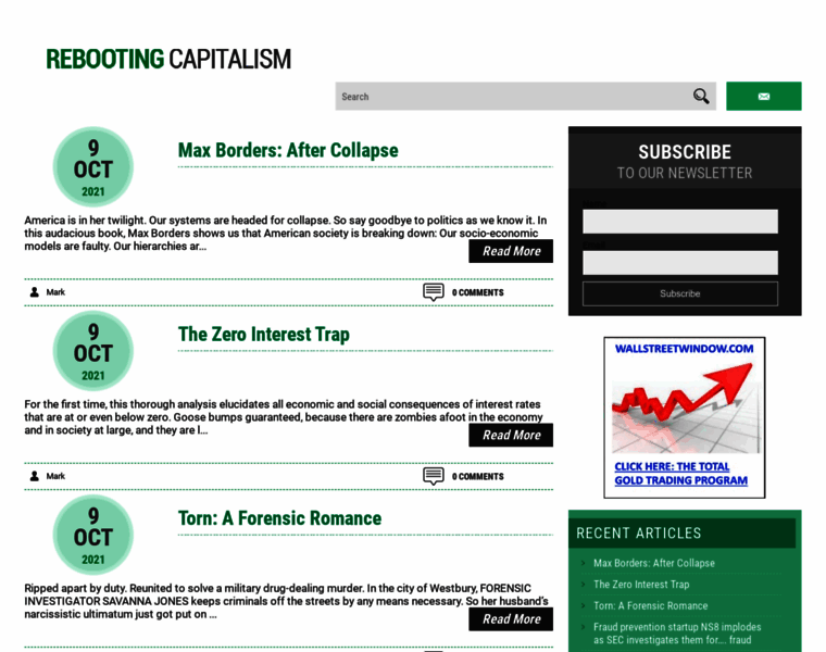 Rebootingcapitalism.com thumbnail