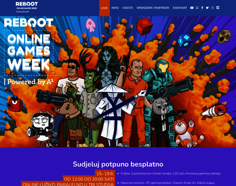 Rebootonlinegamesweek.com thumbnail