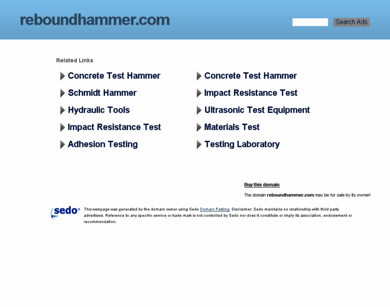 Reboundhammer.com thumbnail