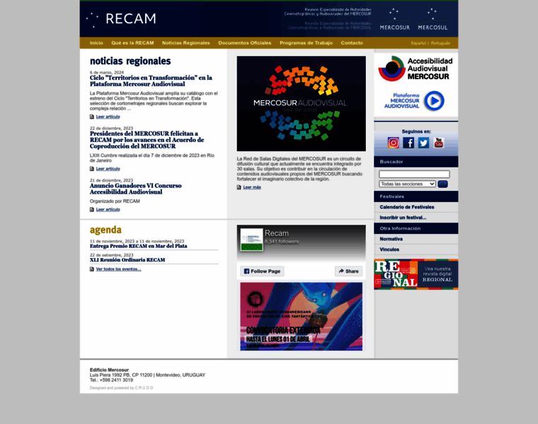 Recam.org thumbnail