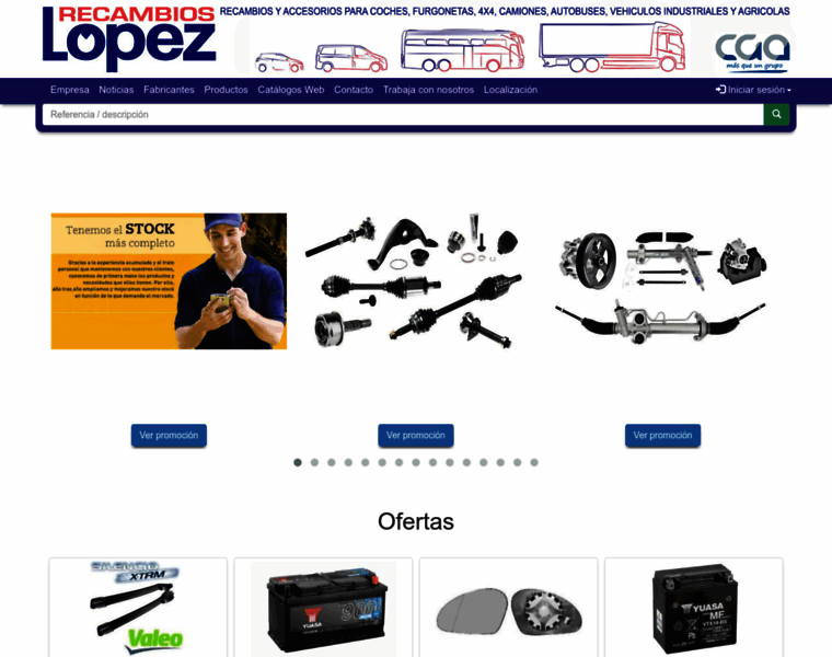 Recambios-lopez.com thumbnail