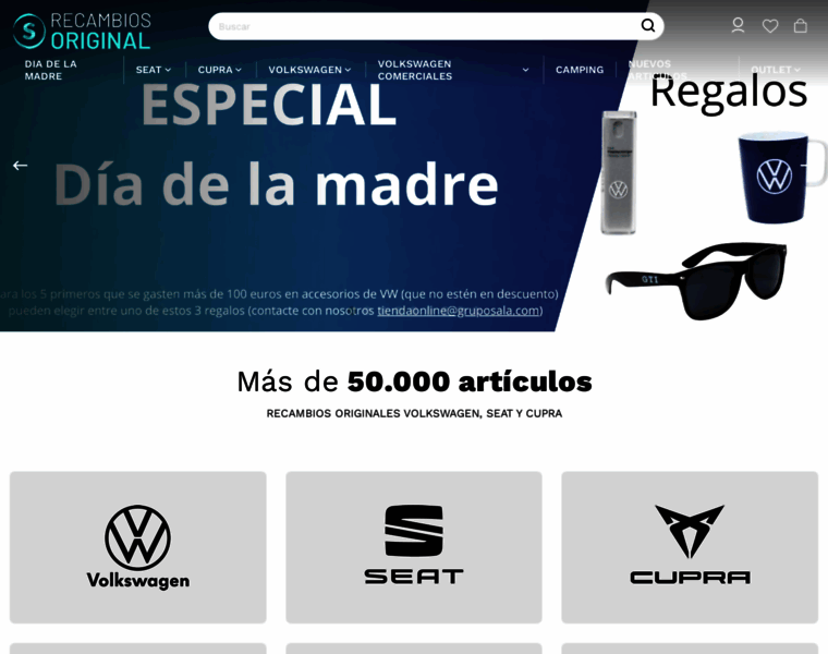 Recambiosoriginal.com thumbnail