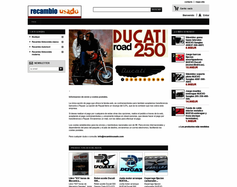 Recambiousado.com thumbnail