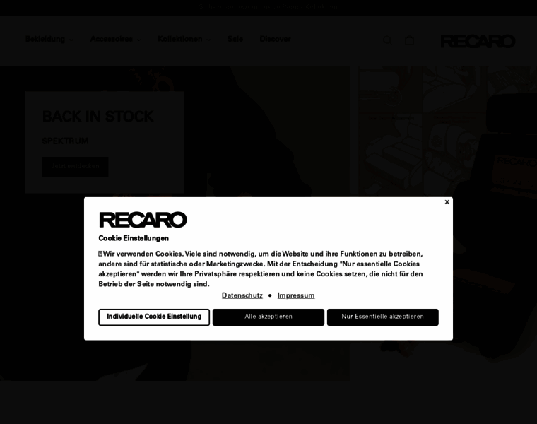 Recaro-shop.com thumbnail