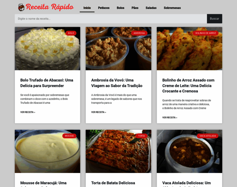Receitarapido.com thumbnail Receitarapido.com thumbnail