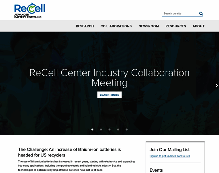 Recellcenter.org thumbnail