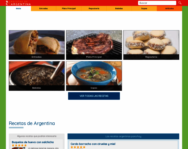 Recetas-argentinas.com thumbnail