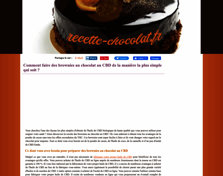 Recette-chocolat.fr thumbnail