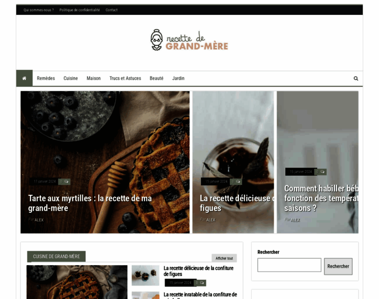 Recette-de-grand-mere.fr thumbnail