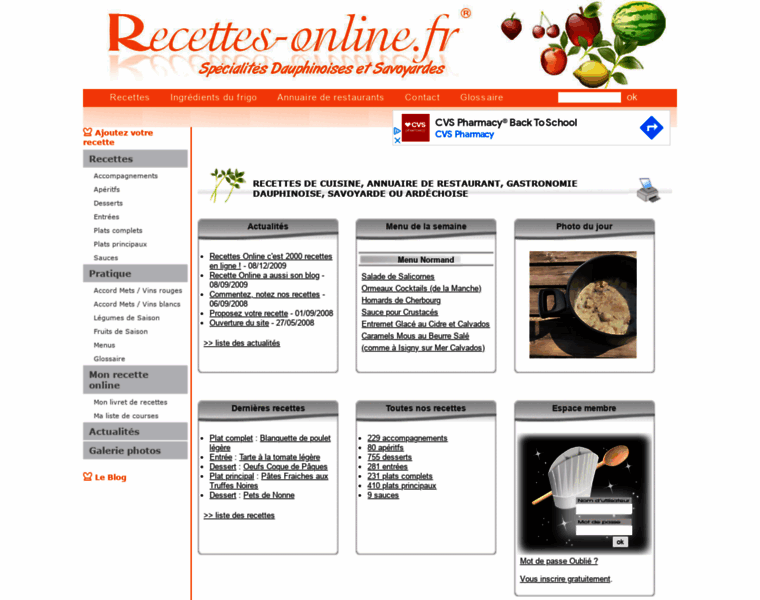 Recettes-online.fr thumbnail
