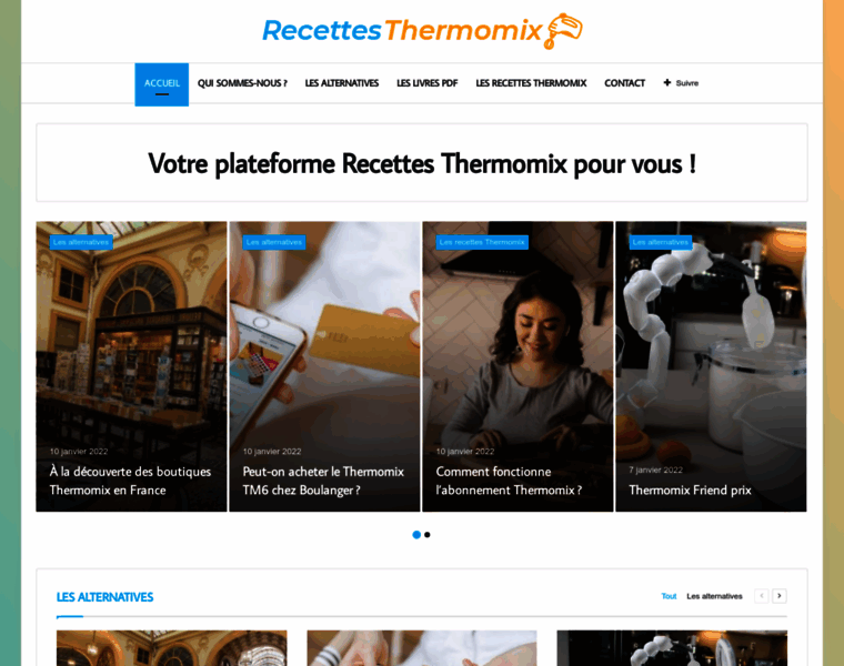 Recettesthermomix.fr thumbnail