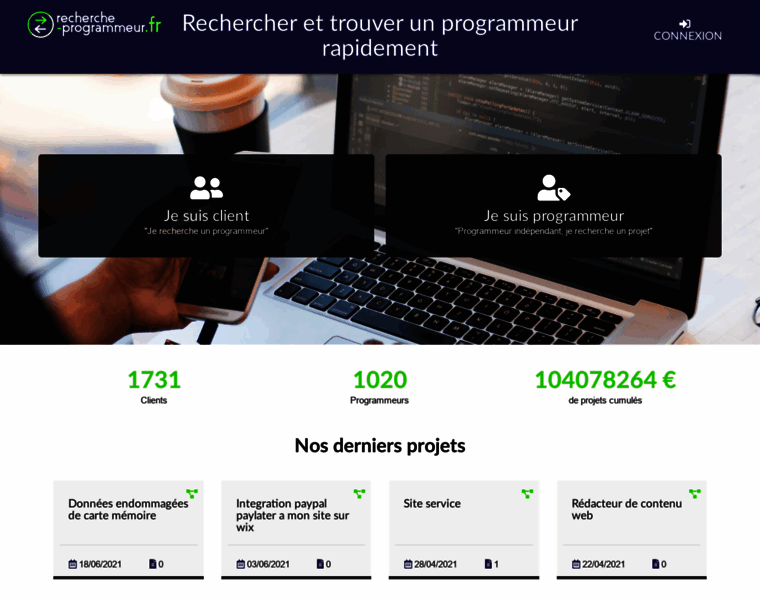 Recherche-programmeur.fr thumbnail