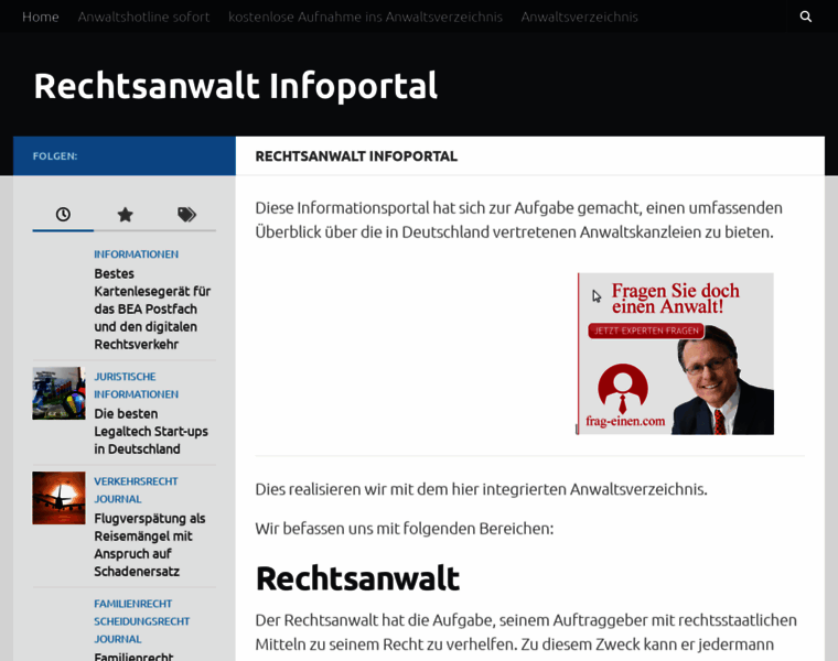 Rechtsanwalt-infoportal.com thumbnail