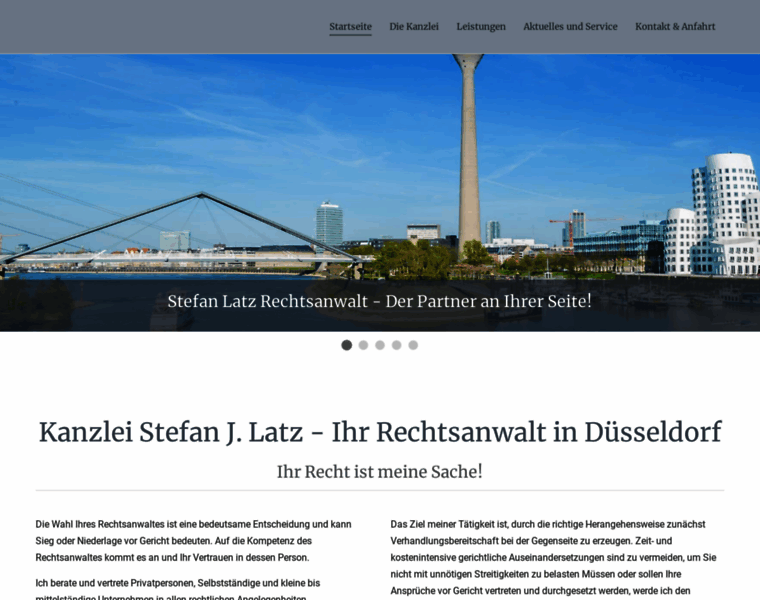 Rechtsanwalt-latz-duesseldorf.de thumbnail