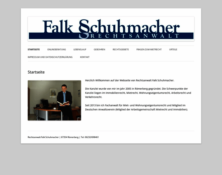 Rechtsanwalt-schuhmacher.de thumbnail