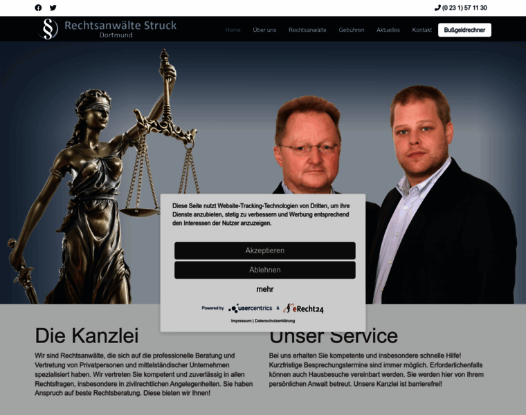 Rechtsanwalt-struck.de thumbnail