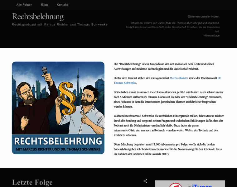 Rechtsbelehrung.com thumbnail