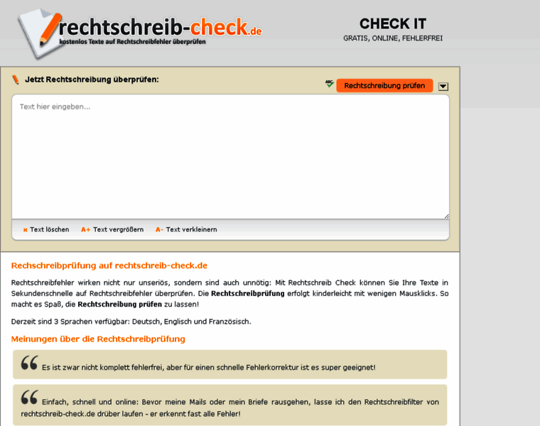 Rechtschreib-check.de thumbnail Rechtschreib-check.de thumbnail