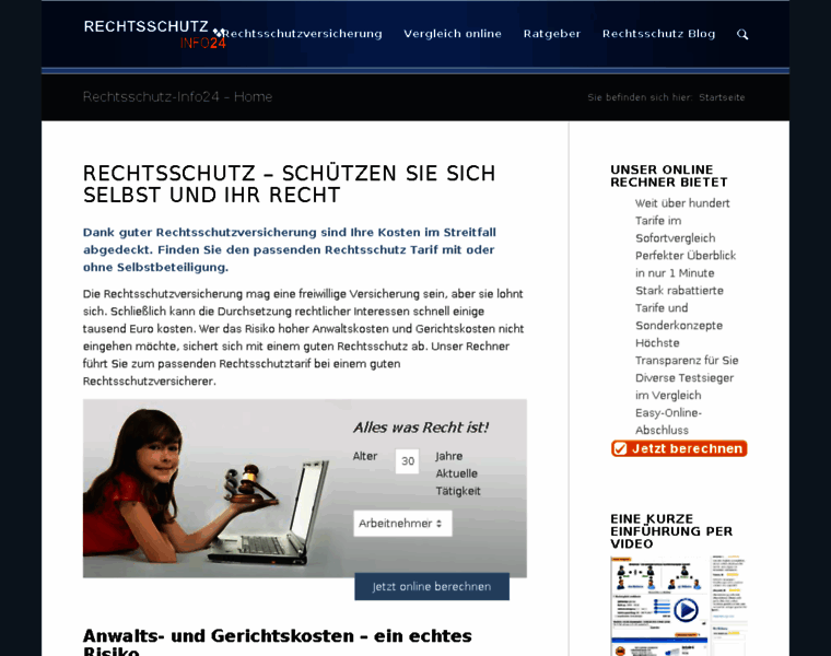 Rechtsschutz-info24.de thumbnail