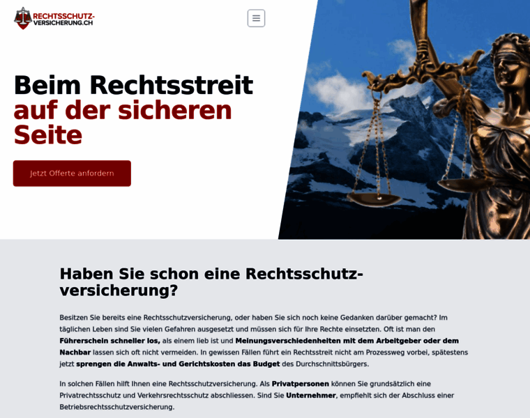 Rechtsschutz-versicherungen.ch thumbnail