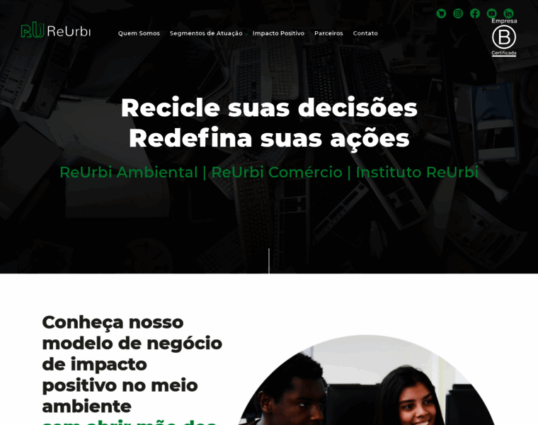 Recicladoraurbana.com.br thumbnail