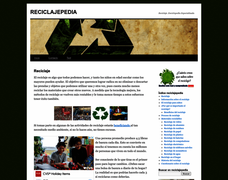Reciclajepedia.com thumbnail