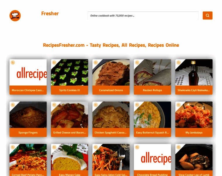 Recipesfresher.com thumbnail