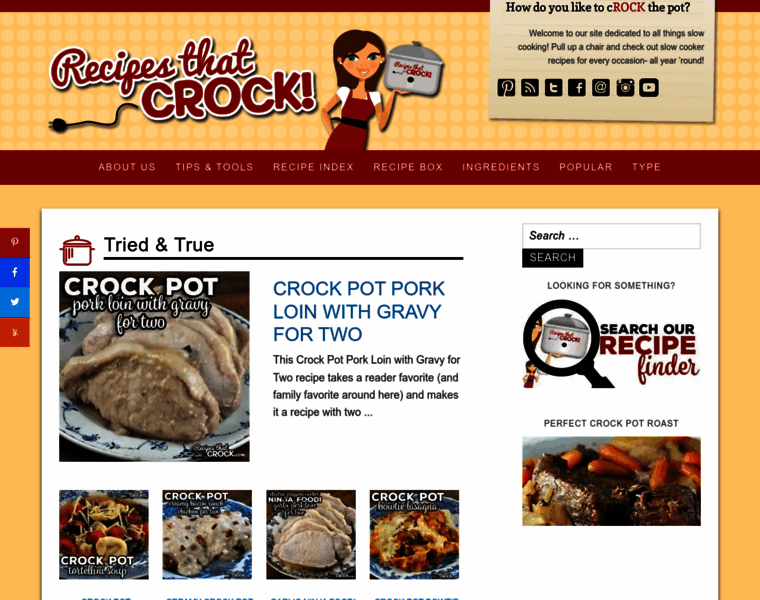 Recipesthatcrock.com thumbnail