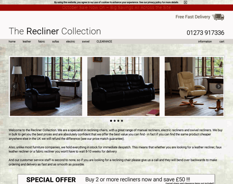 Recliner-collection.co.uk thumbnail