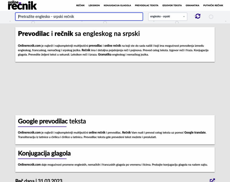 Recnik.org thumbnail