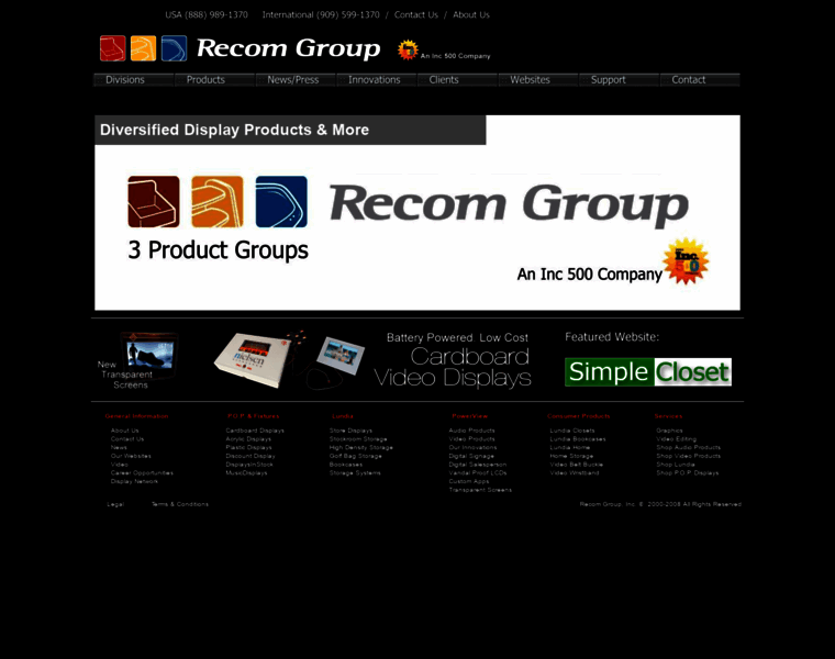 Recomgroup.com thumbnail
