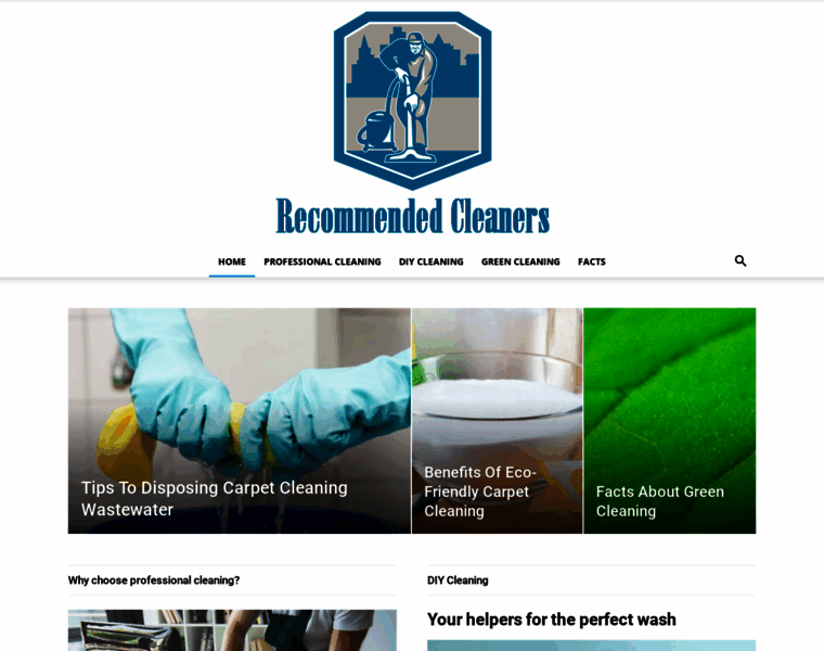 Recommended-cleaners.co.uk thumbnail