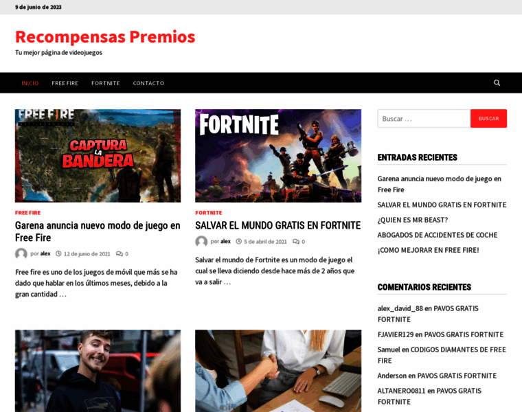 Recompensaspremios.com thumbnail