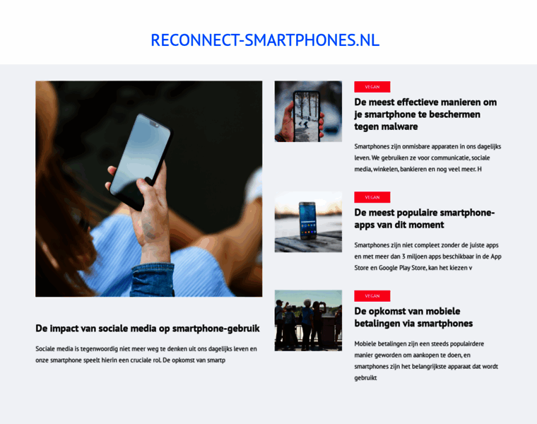 Reconnect-smartphones.nl thumbnail