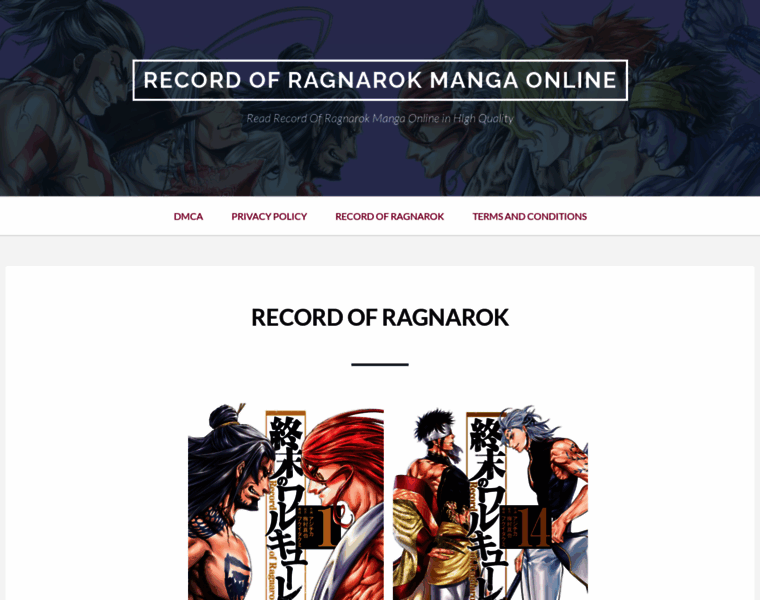 Record-of-ragnarok-manga.com thumbnail