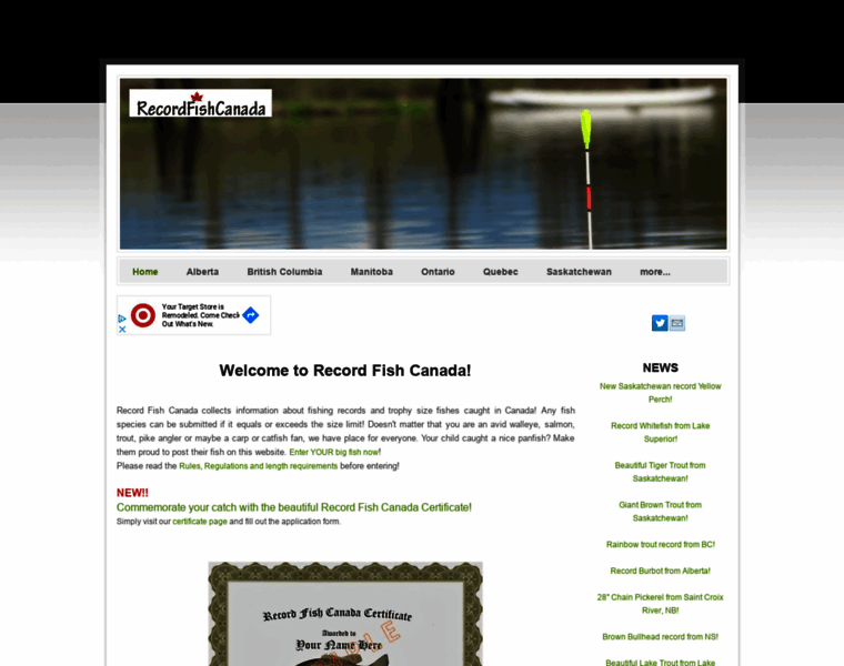 Recordfishcanada.com thumbnail